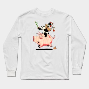 Adventure Panda Long Sleeve T-Shirt